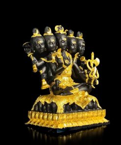 TƯỢNG THẦN SHIVA PANCHANANA BẰNG ĐỒNG