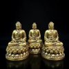 BỘ TƯỢNG PHẬT BỔN SƯ THÍCH CA BẰNG ĐỒNG