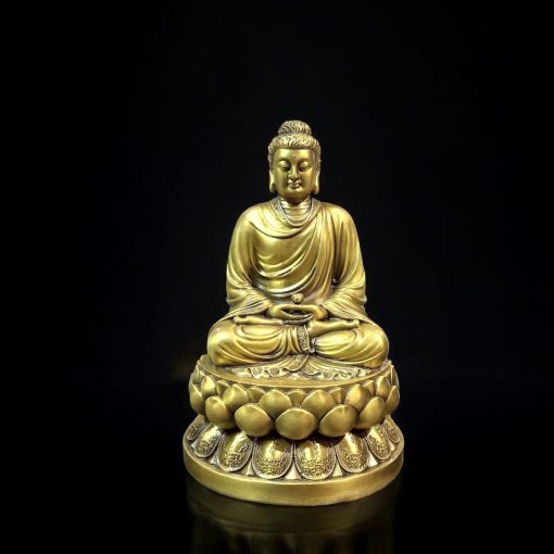 BỘ TƯỢNG PHẬT BỔN SƯ THÍCH CA BẰNG ĐỒNG