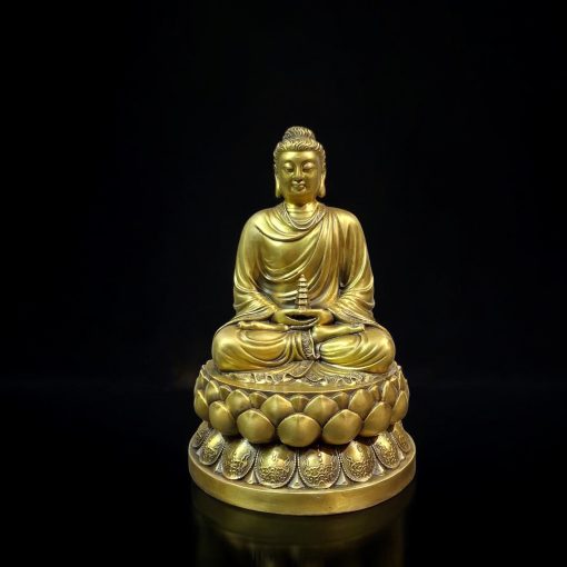 BỘ TƯỢNG PHẬT BỔN SƯ THÍCH CA BẰNG ĐỒNG