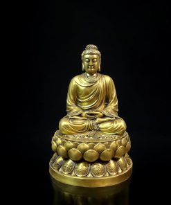 BỘ TƯỢNG PHẬT BỔN SƯ THÍCH CA BẰNG ĐỒNG