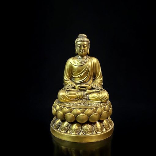 BỘ TƯỢNG PHẬT BỔN SƯ THÍCH CA BẰNG ĐỒNG