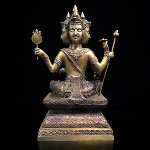 Tượng Phật Bốn Mặt Bằng Đồng – Thần Tứ Diện Mang Lại Bình An và Phước Lành - Ảnh 2