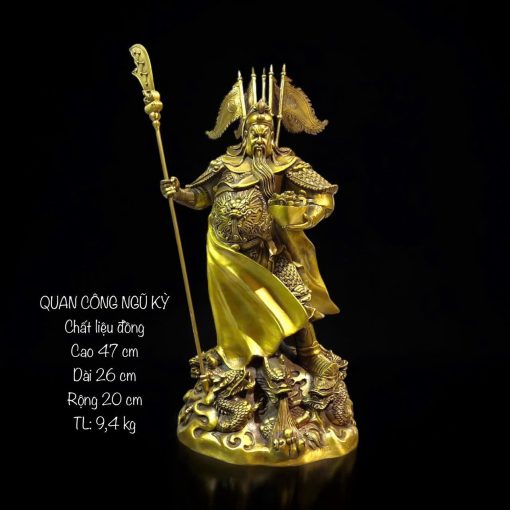 Tượng quan công ngũ kì bằng đồng