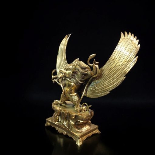 TƯỢNG THẦN CHIM KIM SÍ ĐIỂU BẰNG ĐỒNG