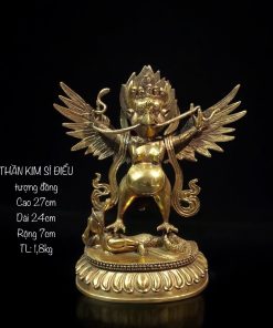 TƯỢNG THẦN KIM SÍ ĐIỂU BẰNG ĐỒNG