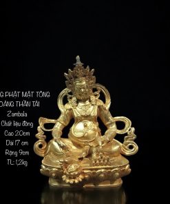 Tượng Hoàng Thần Tài Zambala Bằng Đồng