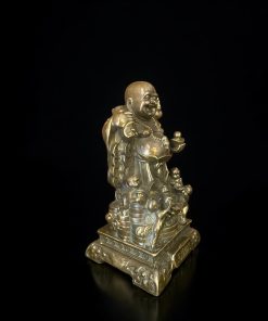 Tượng Phật Di Lặc Ngũ Phúc Bằng Đồng 
