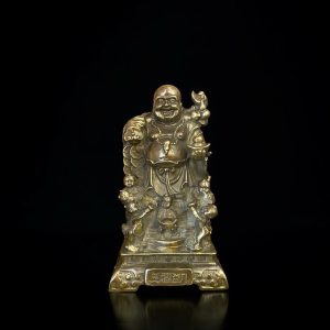 a statue of a man