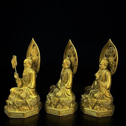Bộ Tượng Tam Thanh Bằng Đồng