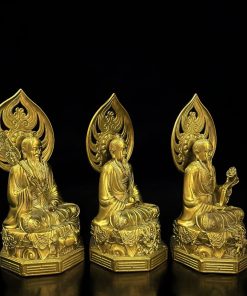 Bộ Tượng Tam Thanh Bằng Đồng