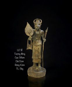 Tượng lư sĩ bằng đồng