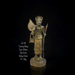 Tượng lư sĩ bằng đồng
