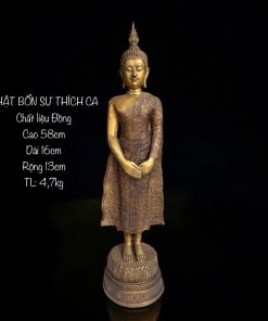 Tượng phật bổn sư thích ca bằng đồng