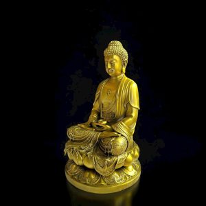 Tượng phật adida bằng đồng