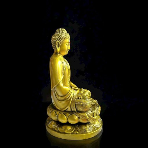 Tượng phật adida bằng đồng