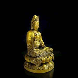Tượng Phật Quan Thế Âm Bồ Tát Bằng Đồng Cang Cao Cấp