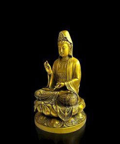 Tượng Phật Quan Thế Âm Bồ Tát Bằng Đồng Cang Cao Cấp