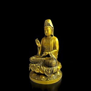 Tượng Phật Quan Thế Âm Bồ Tát Bằng Đồng Cang Cao Cấp