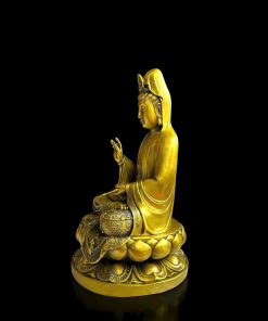 Tượng Phật Quan Thế Âm Bồ Tát Bằng Đồng Cang Cao Cấp