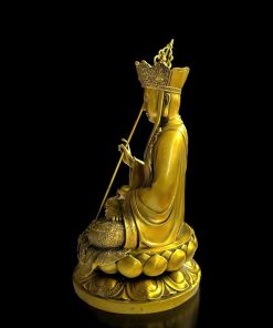 Tượng Địa Tạng Vương Bồ Tát Bằng Đồng Vàng Cao Cấp