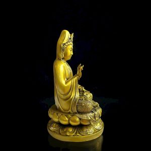 Tượng Phật Quan Thế Âm Bồ Tát Bằng Đồng Cang Cao Cấp