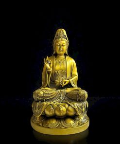 Tượng Phật Quan Thế Âm Bồ Tát Bằng Đồng Cang Cao Cấ