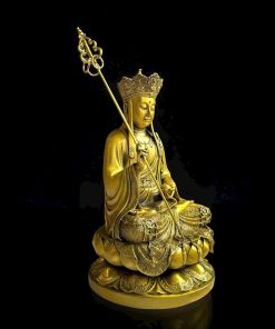 Tượng Địa Tạng Vương Bồ Tát Bằng Đồng Vàng Cao Cấp