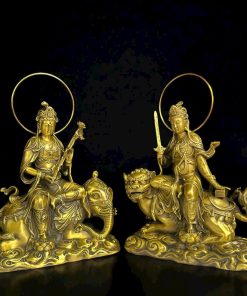 Bộ Tượng Phật Văn Thù Sư Lợi & Phổ Hiền Bồ Tát Bằng Đồn