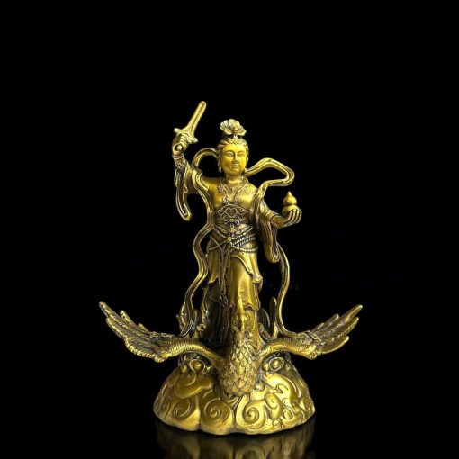 Tượng Cửu Thiên Huyền Nữ Bằng Đồng