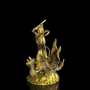 Tượng Cửu Thiên Huyền Nữ Bằng Đồng