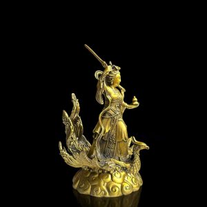 Tượng Cửu Thiên Huyền Nữ Bằng Đồng