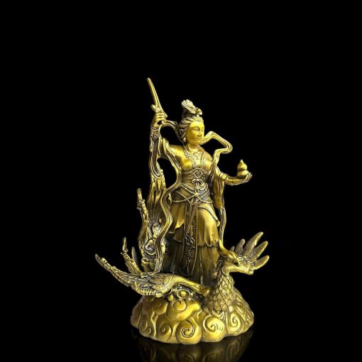 Tượng Cửu Thiên Huyền Nữ Bằng Đồng