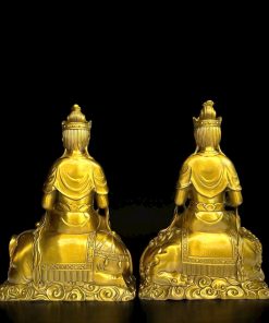 Tượng Đồng Phật Văn Thù Sư Lợi – Phổ Hiền Bồ Tát