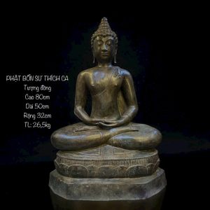 Tượng Phật Bổn Sư Thích Ca bằng đồng