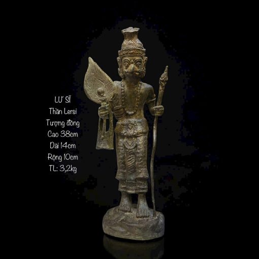Tượng Lư Sĩ Thần Lersi bằng đồng