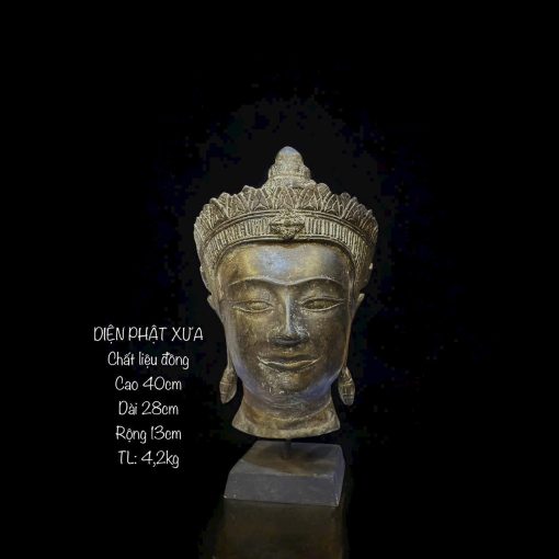 Diện Phật Xưa Bằng Đồng