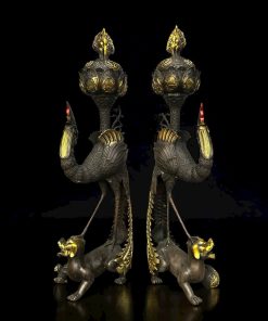 Lư Xông Trầm Song Hạc bằng đồng