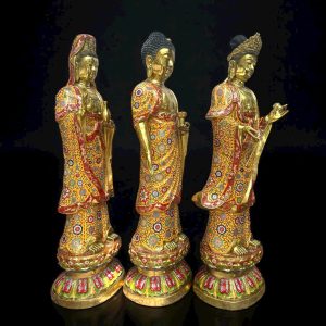 BỘ TAM THẾ PHẬT ĐỒNG PHÁP LAM BỘ TAM THẾ PHẬT ĐỒNG PHÁP LAM