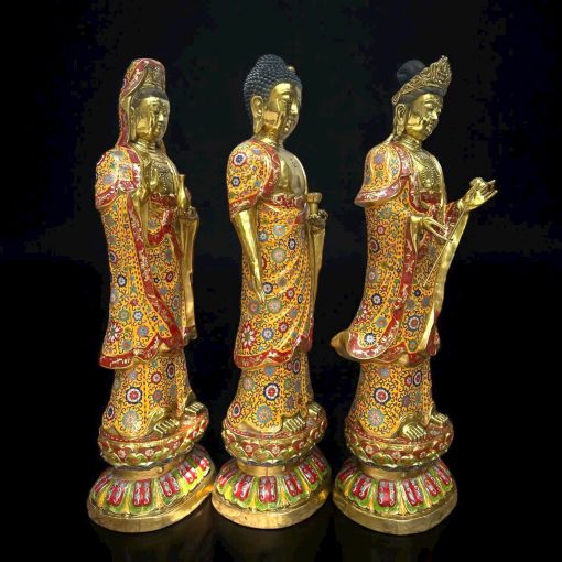 BỘ TAM THẾ PHẬT ĐỒNG PHÁP LAM