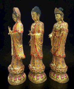 BỘ TAM THẾ PHẬT ĐỒNG PHÁP LAM
