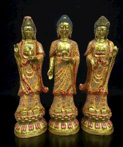 BỘ TAM THẾ PHẬT ĐỒNG PHÁP LAM