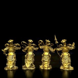 TƯỢNG HỘ PHÁP TỨ ĐẠI THIÊN VƯƠNG BẰNG ĐỒNG TƯỢNG HỘ PHÁP TỨ ĐẠI THIÊN VƯƠNG BẰNG ĐỒNG