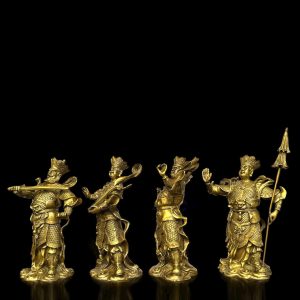 TƯỢNG HỘ PHÁP TỨ ĐẠI THIÊN VƯƠNG BẰNG ĐỒNG TƯỢNG HỘ PHÁP TỨ ĐẠI THIÊN VƯƠNG BẰNG ĐỒN