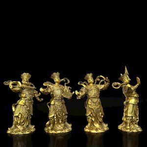 TƯỢNG HỘ PHÁP TỨ ĐẠI THIÊN VƯƠNG BẰNG ĐỒNG TƯỢNG HỘ PHÁP TỨ ĐẠI THIÊN VƯƠNG BẰNG ĐỒN