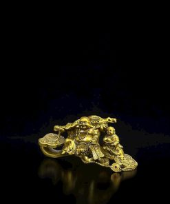 Tượng phật di lac bằng đồng