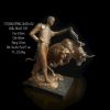 Tượng đấu sĩ bò tót bằng đồng
