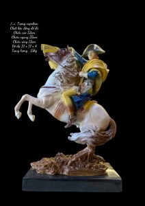 TƯỢNG ĐỒNG TÂY NAPOLEON CƯỠI NGỰA TƯỢNG ĐỒNG TÂY NAPOLEON CƯỠI NGỰA