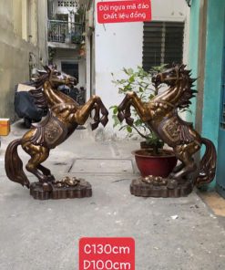Đôi ngựa áo gấm